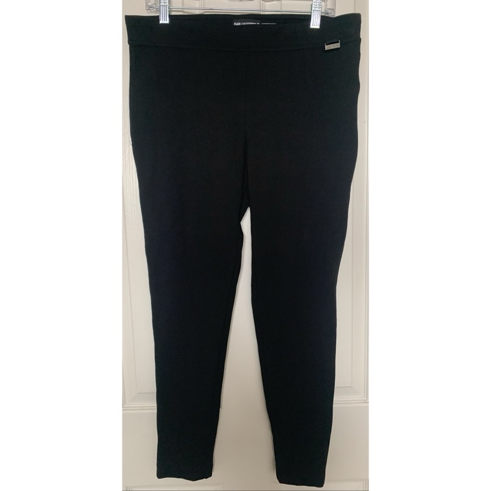 Karl Lagerfeld Black Leggings